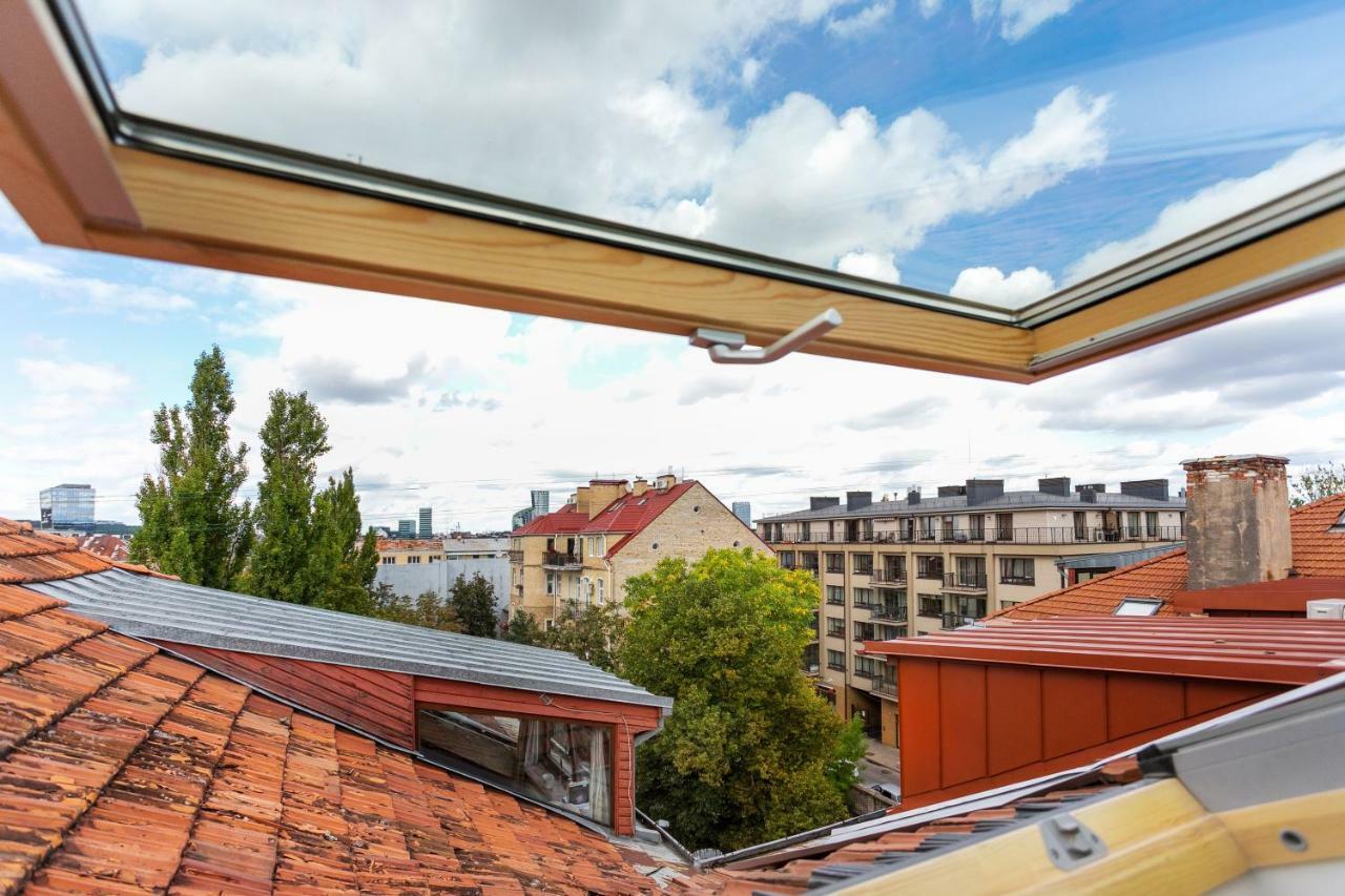 #Stayhere - Light Vilnius Views Loft City Center Bagian luar foto